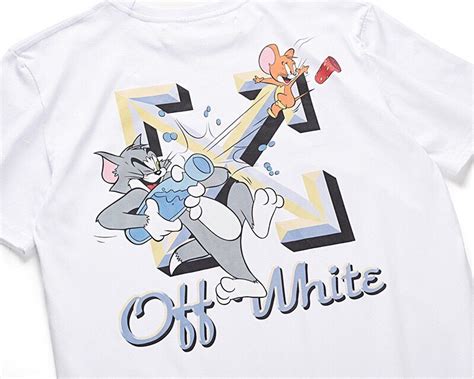 Unleash your Playful Side with Off White Tom and Jerry T Shirt